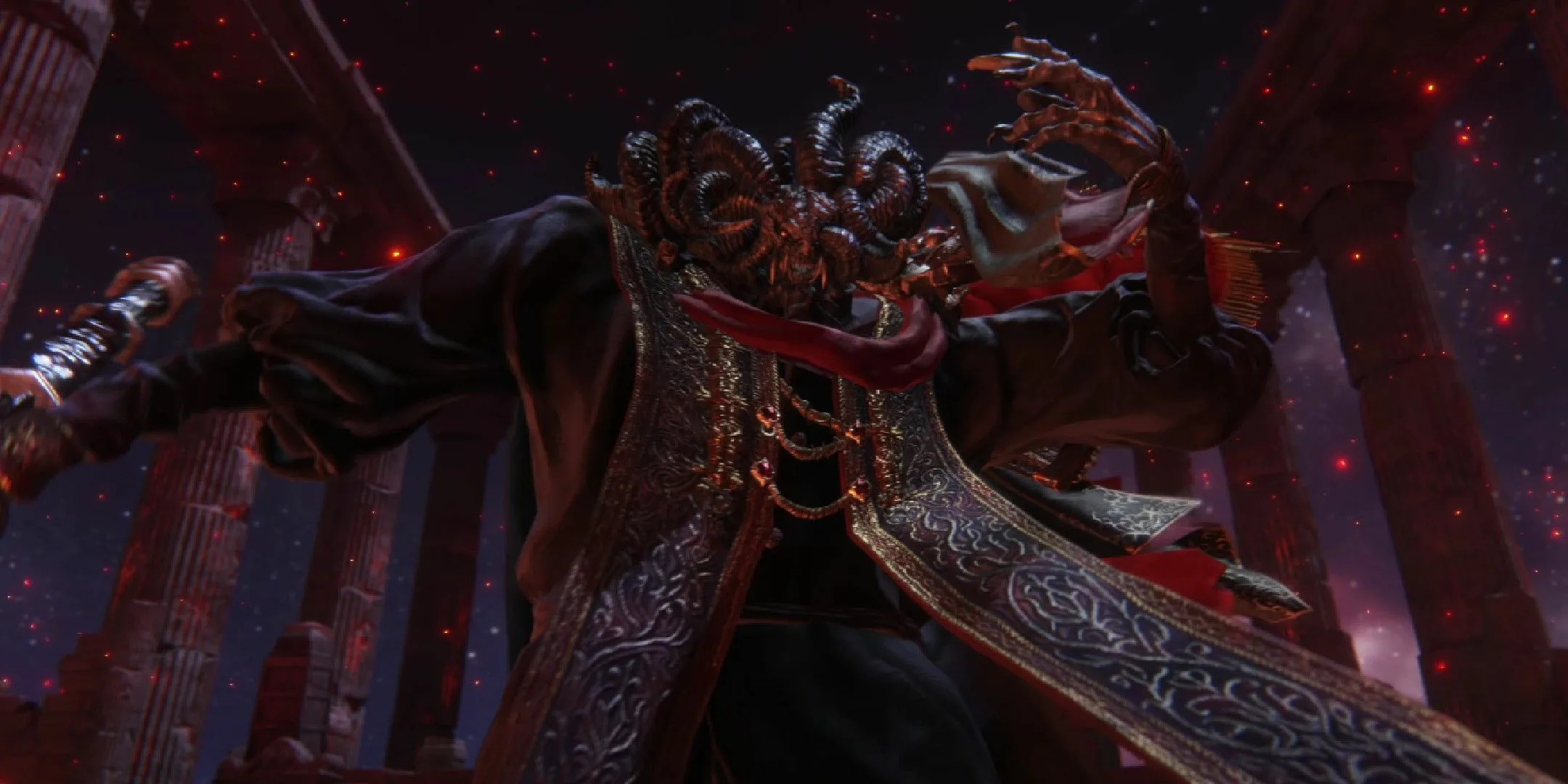 elden ring image showing mohg the lord of blood