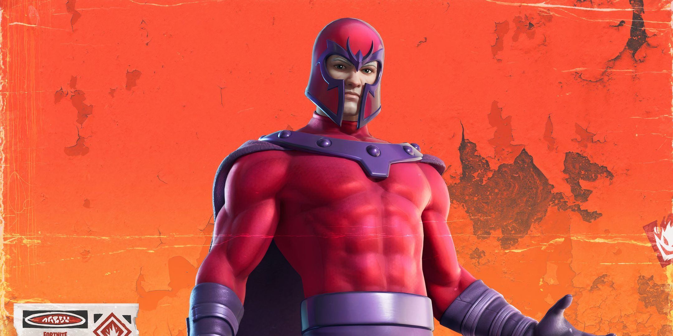 Magneto's classic outfit in Fortnite.